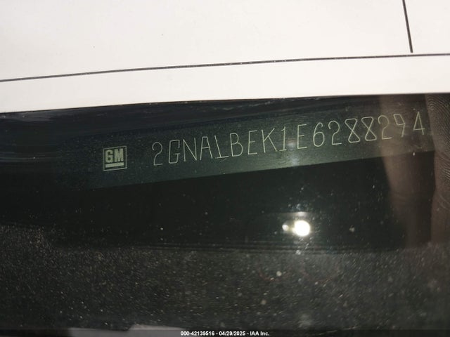 2GNALBEK1E6288294 Chevrolet EQUINOX 1LT