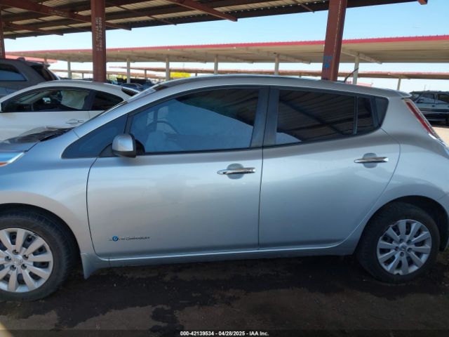 1N4AZ0CP8FC313619 Nissan LEAF S