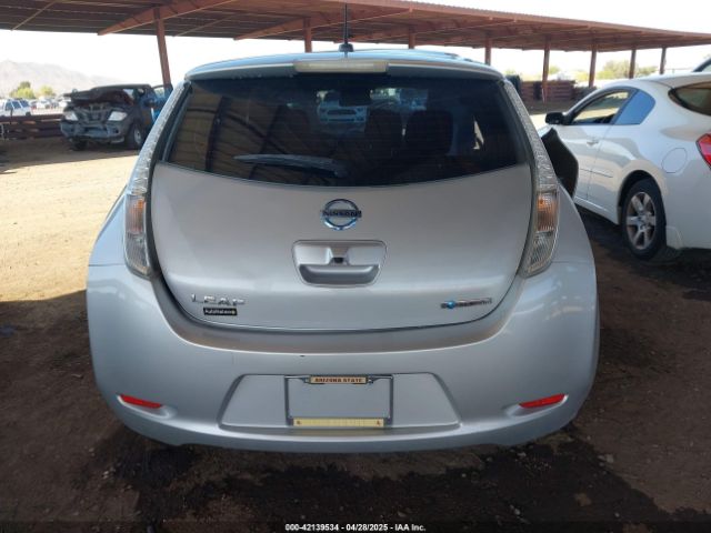 1N4AZ0CP8FC313619 Nissan LEAF S