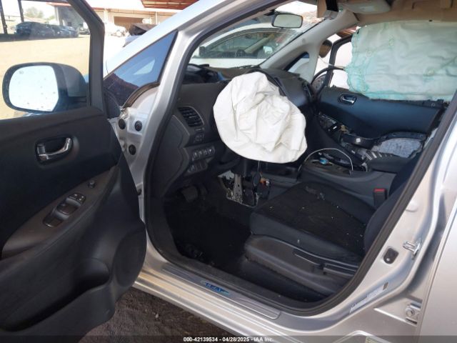 1N4AZ0CP8FC313619 Nissan LEAF S