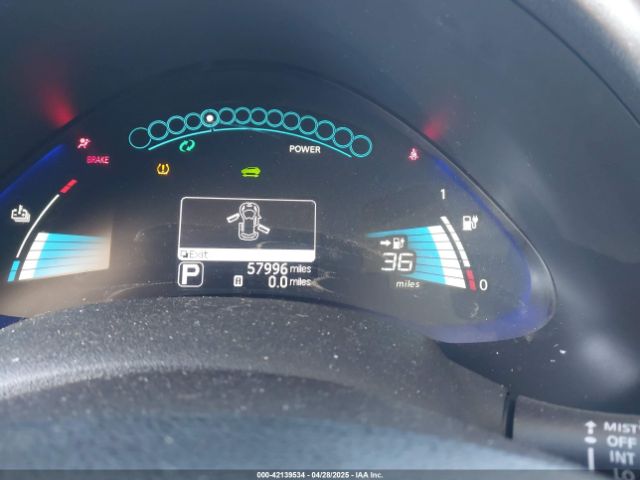 1N4AZ0CP8FC313619 Nissan LEAF S