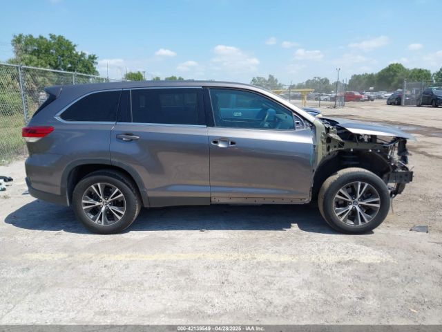 5TDZARFH0KS056820 Toyota Highlander Le