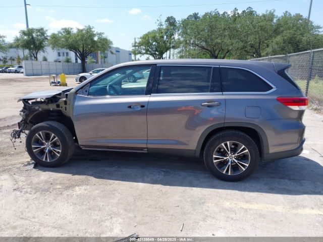 5TDZARFH0KS056820 Toyota Highlander Le