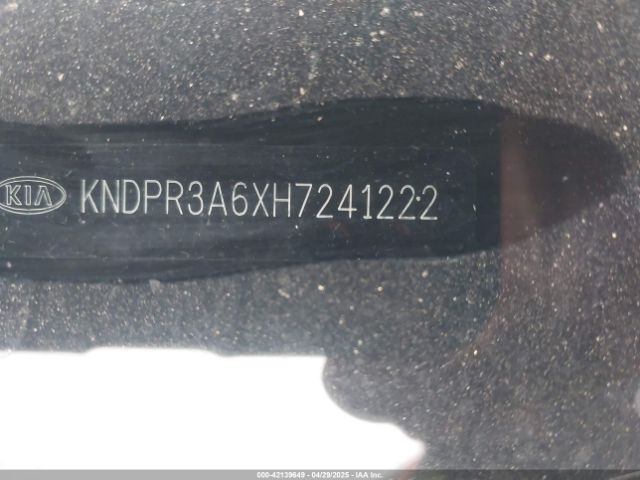 KNDPR3A6XH7241222 KIA Sportage Sx Turbo