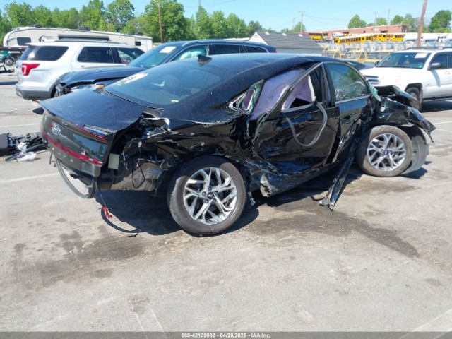 2021 HYUNDAI SONATA KMHL64JAXMA162630 Photo 3