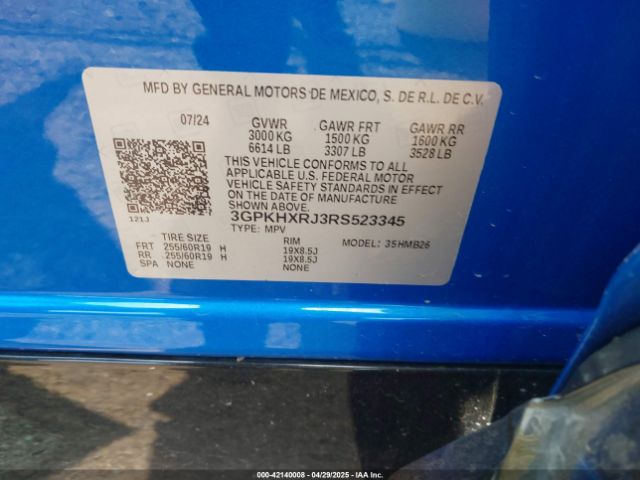 2024 HONDA PROLOGUE 3GPKHXRJ3RS523345 Photo 8