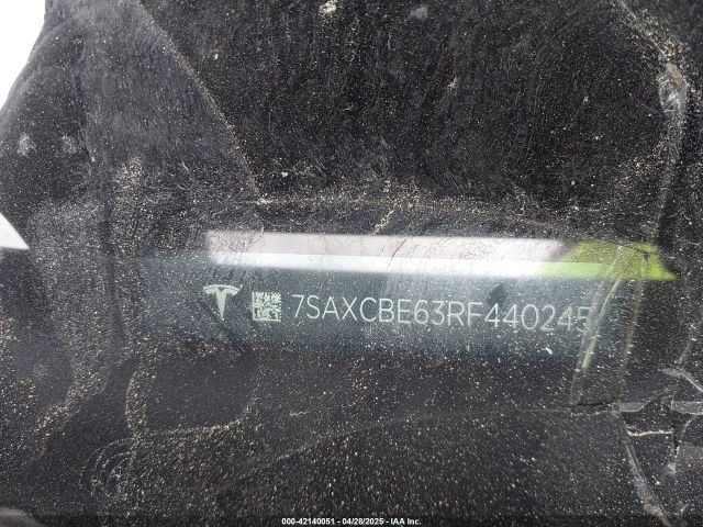 7SAXCBE63RF440245 Tesla Model X Plaid Tri Motor All-wheel Drive