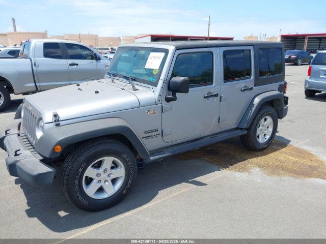 1C4BJWDG7GL109953 Jeep Wrangler Unlimited Sport