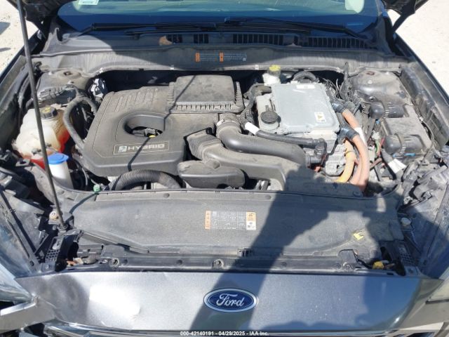 3FA6P0LU6JR119652 Ford Fusion Hybrid Se