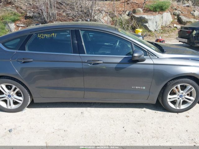 3FA6P0LU6JR119652 Ford Fusion Hybrid Se