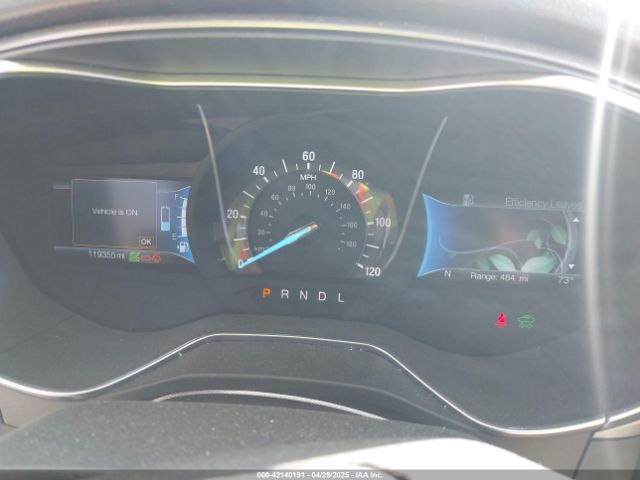 3FA6P0LU6JR119652 Ford Fusion Hybrid Se