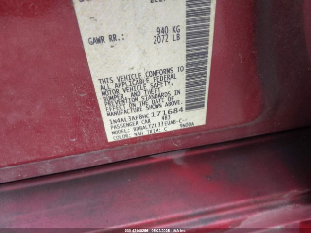 2017 NISSAN ALTIMA 1N4AL3AP8HC171684 Photo 8