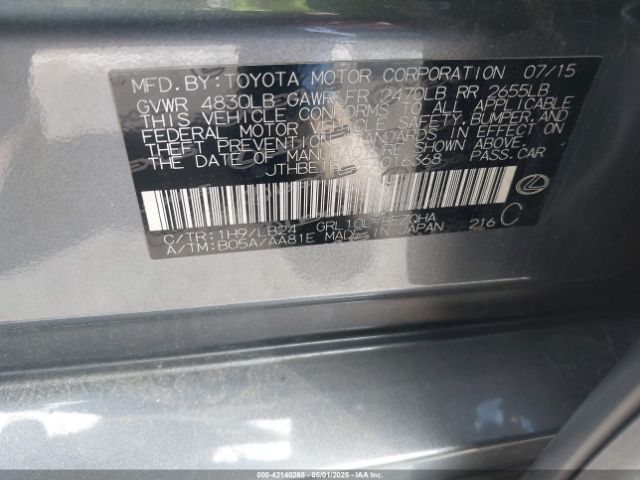 JTHBE1BL2FA016368 Lexus GS 350