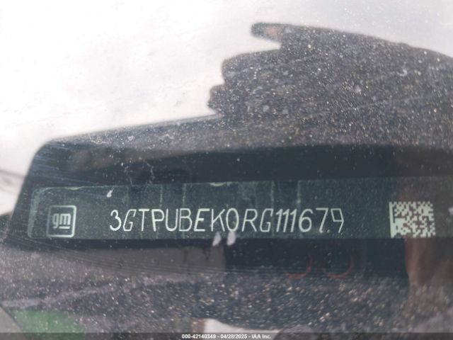3GTPUBEK0RG111679 GMC Sierra 1500 4wd  Short Box Sle