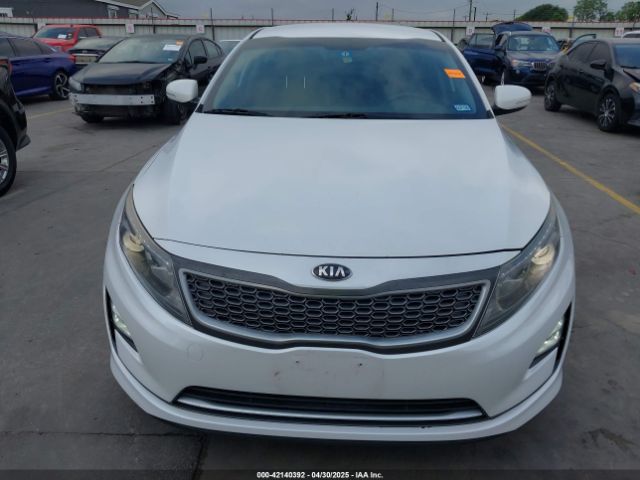 KNAGN4AD6F5091759 KIA Optima Hybrid Ex
