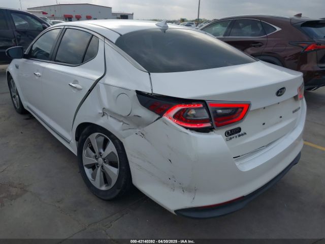 KNAGN4AD6F5091759 KIA Optima Hybrid Ex