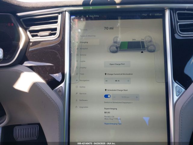 5YJSA1H15FF084321 Tesla Model S 60/70/85