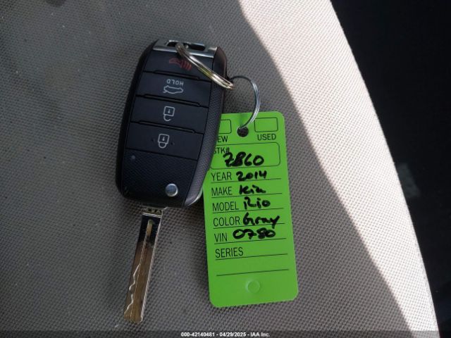 KNADM4A33E6350780 KIA RIO LX