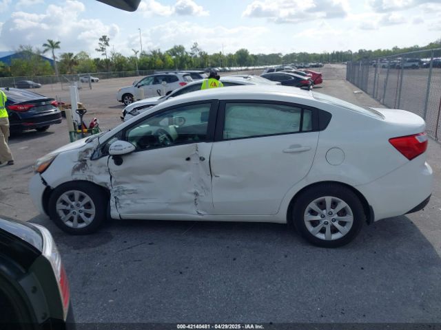 KNADM4A33E6350780 KIA RIO LX