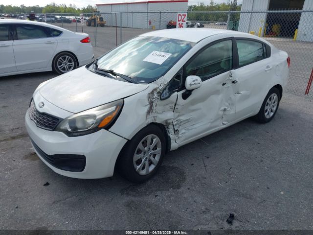 KNADM4A33E6350780 KIA RIO LX