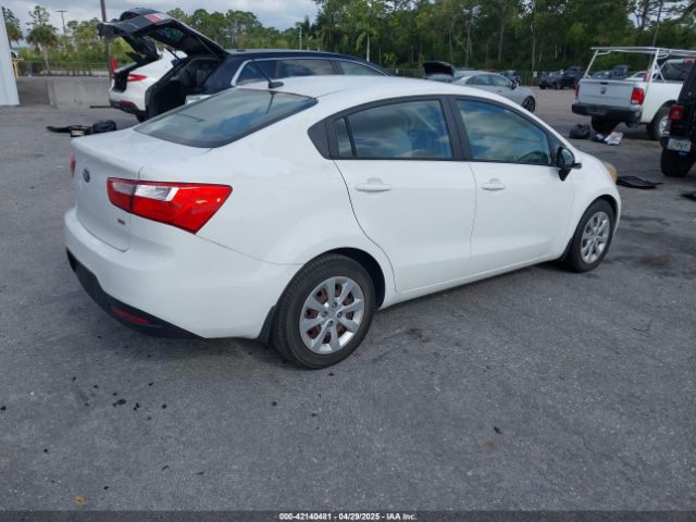 KNADM4A33E6350780 KIA RIO LX
