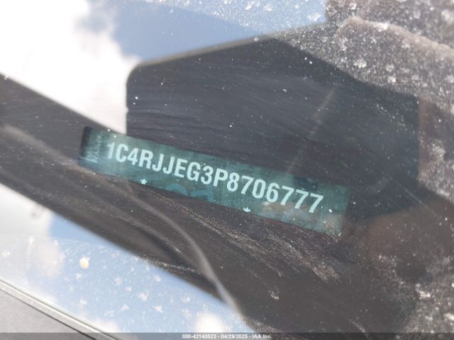 1C4RJJEG3P8706777 Jeep Grand Cherokee L Summit 4x2