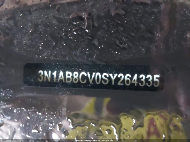 3N1AB8CV0SY264335 Nissan SENTRA SV