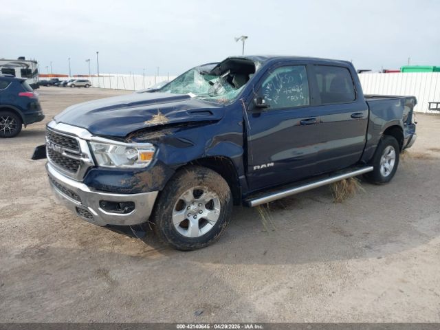 1C6SRFFT7NN415143 RAM 1500 Big Horn  4x4 5'7 Box