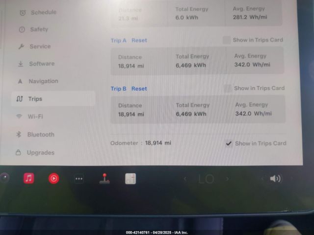 7SAYGDEE8SF244254 Tesla 2025