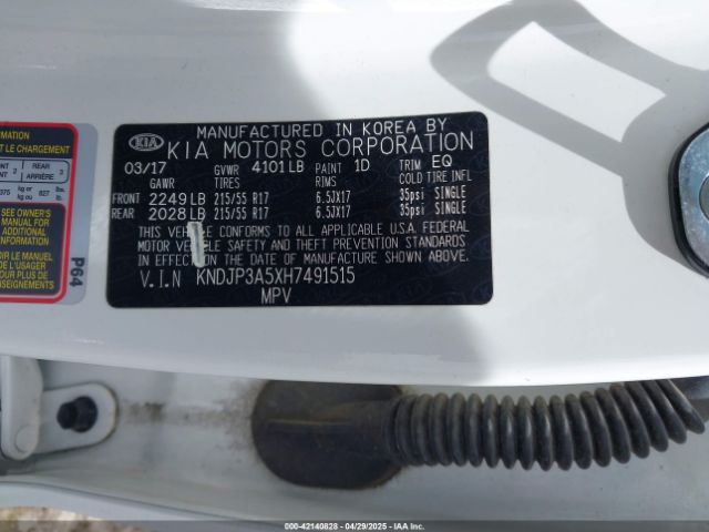 KNDJP3A5XH7491515 KIA gdi