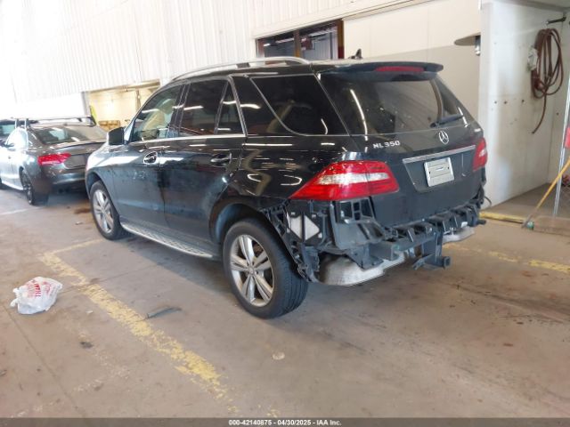 2015 MERCEDES-BENZ ML 350 4JGDA5HB4FA505281 Photo 2