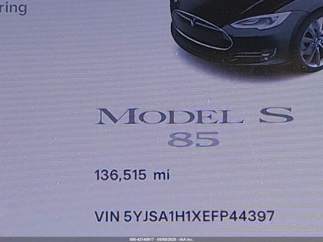 5YJSA1H1XEFP44397 Tesla Model S P85