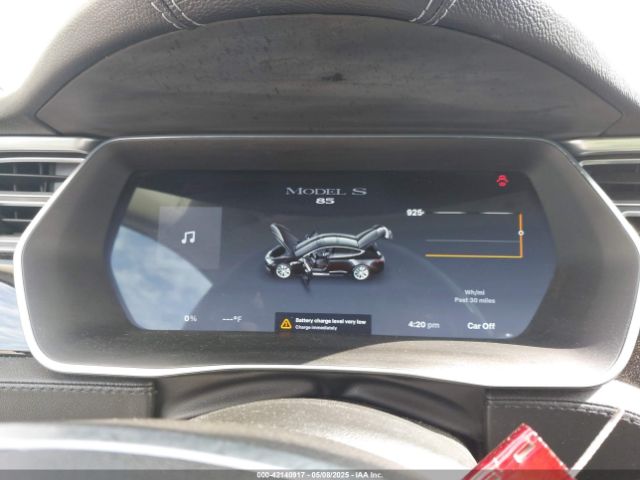 5YJSA1H1XEFP44397 Tesla Model S P85