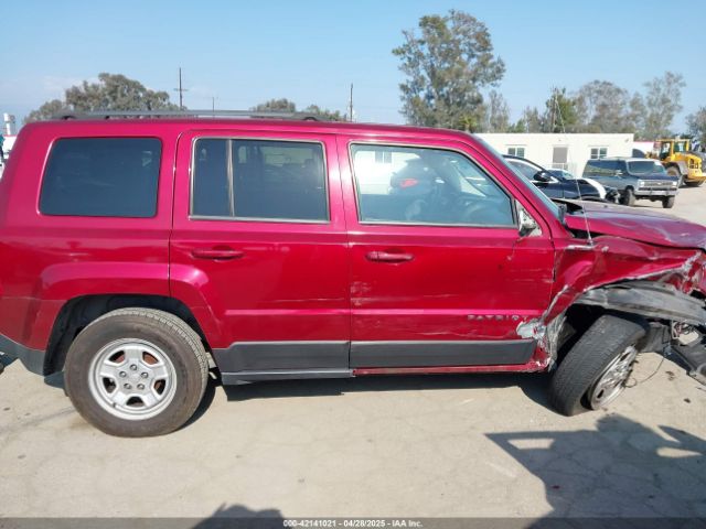 1C4NJPBA4GD670087 Jeep Patriot Sport