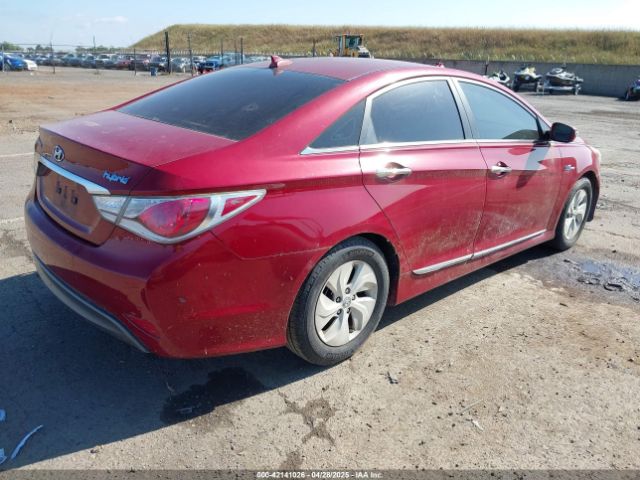 KMHEC4A46EA113390 Hyundai SONATA HYBRID