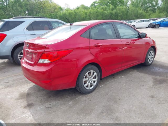 KMHCT4AEXEU600395 Hyundai ACCENT GLS