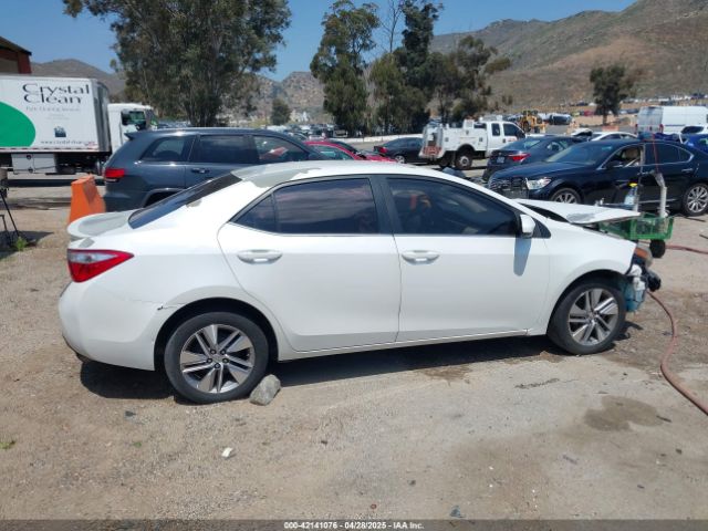 5YFBPRHE4EP039583 Toyota Corolla Le Eco Plus