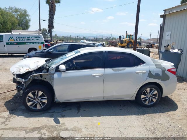 5YFBPRHE4EP039583 Toyota Corolla Le Eco Plus