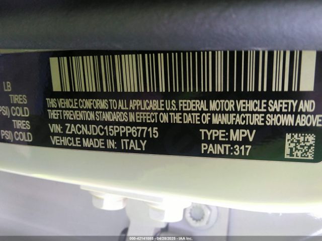 ZACNJDC15PPP67715 Jeep Renegade Trailhawk 4x4