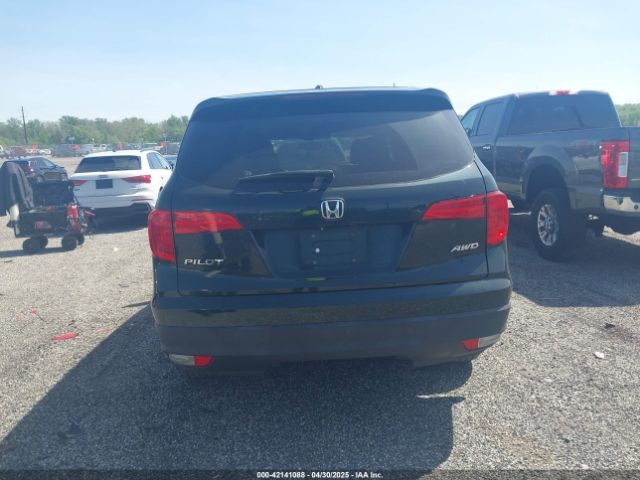 5FNYF6H51HB091555 Honda Pilot Ex-l