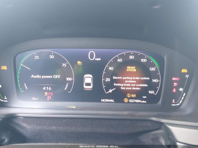 1HGCY2F89PA049718 Honda Accord Hybrid Touring