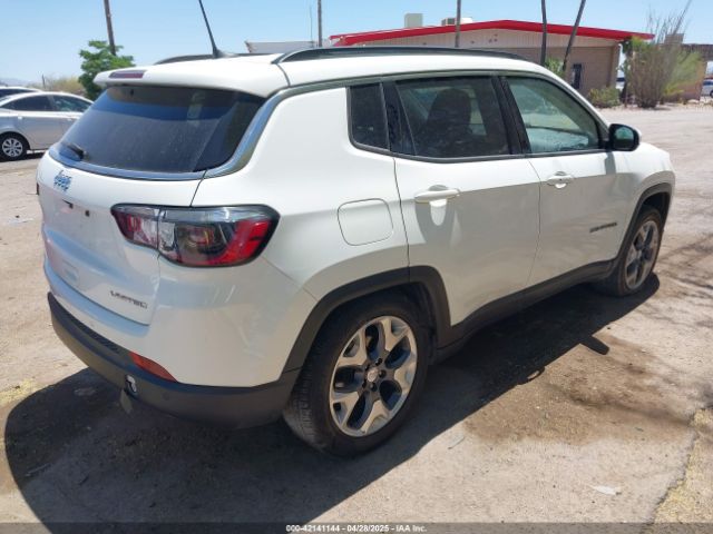 3C4NJCCB1MT555775 Jeep Compass Limited Fwd