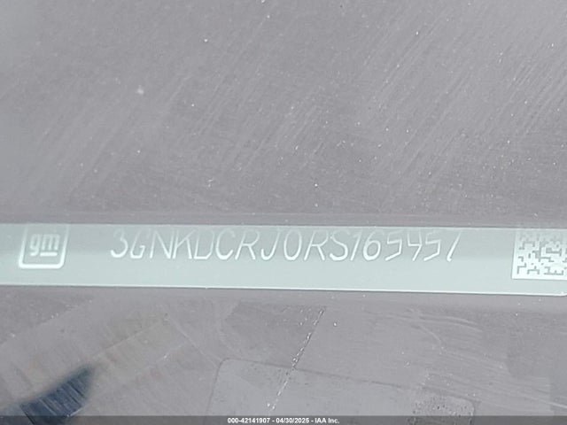 3GNKDCRJ0RS165957 Chevrolet x0c+ec5