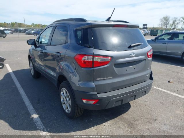 MAJ6S3GL7LC390240 Ford Ecosport Se