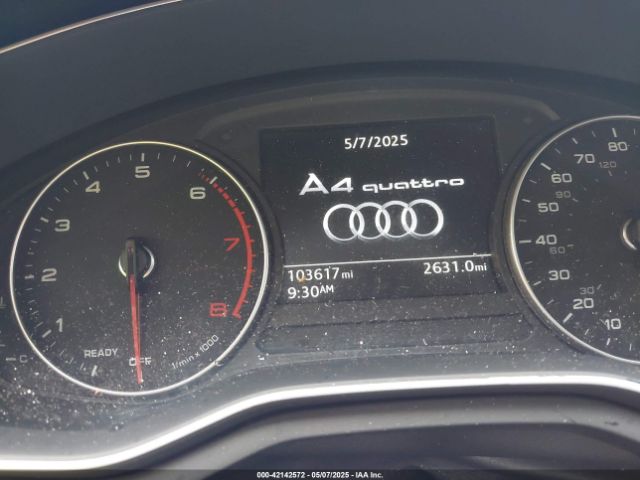 WAUANAF46HN012459 Audi A4 2.0t Premium