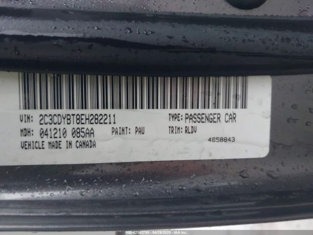 2014 DODGE CHALLENGER 2C3CDYBT8EH282211 Photo 8