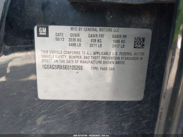 2014 CADILLAC ATS 1G6AG5RX6E0105293 Photo 8