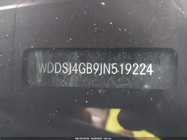 WDDSJ4GB9JN519224 Mercedes-Benz CLA 250 4MATIC