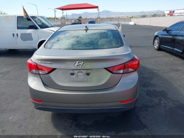 5NPDH4AE1FH645621 Hyundai ELANTRA SE