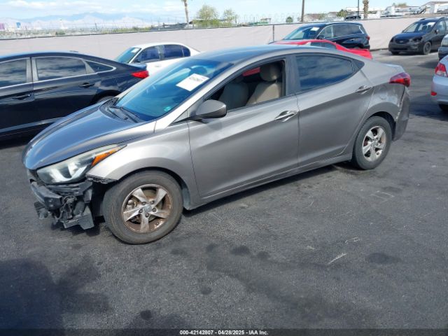 5NPDH4AE1FH645621 Hyundai ELANTRA SE